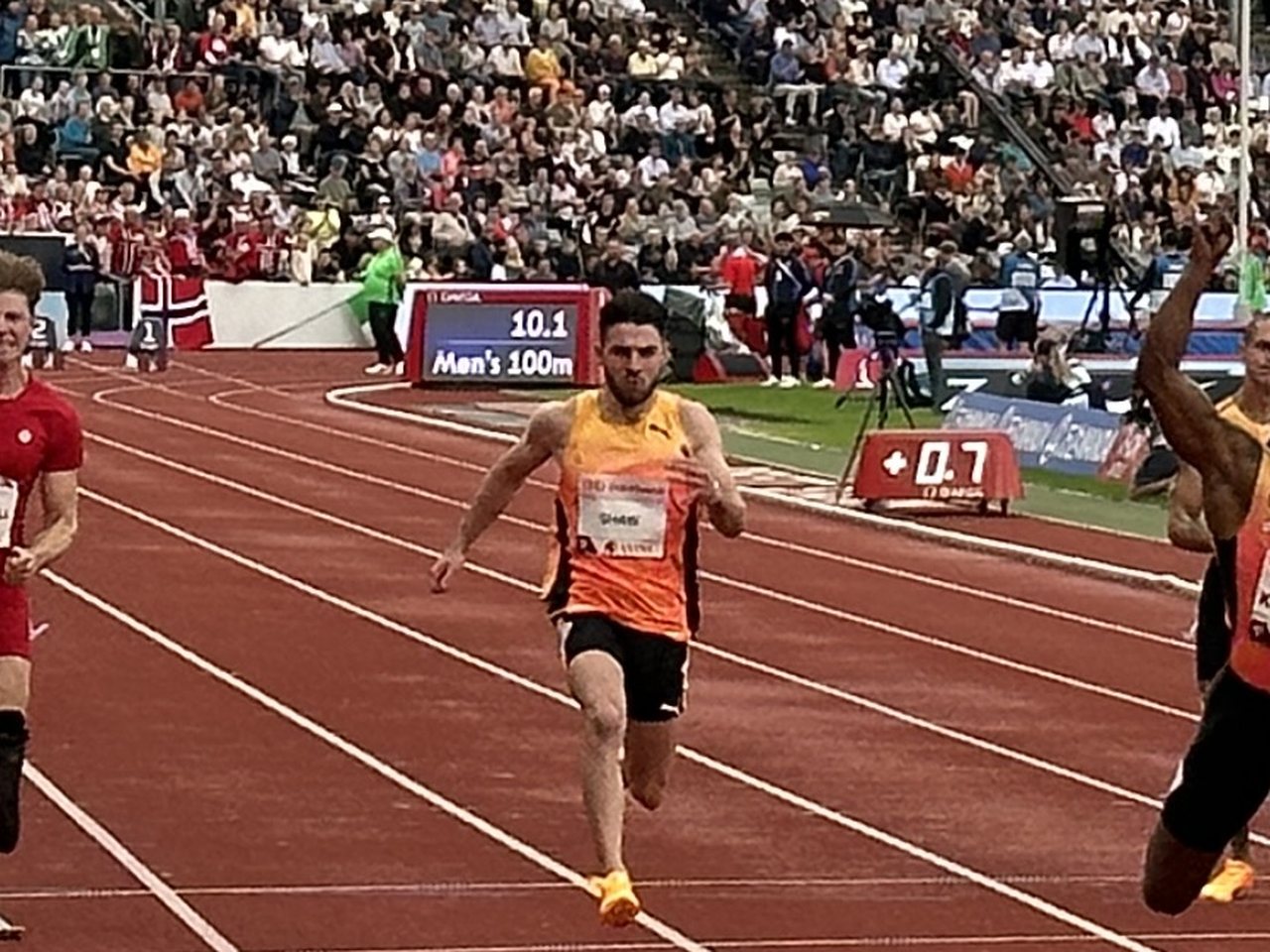 Para athletes in a track race (file photo)