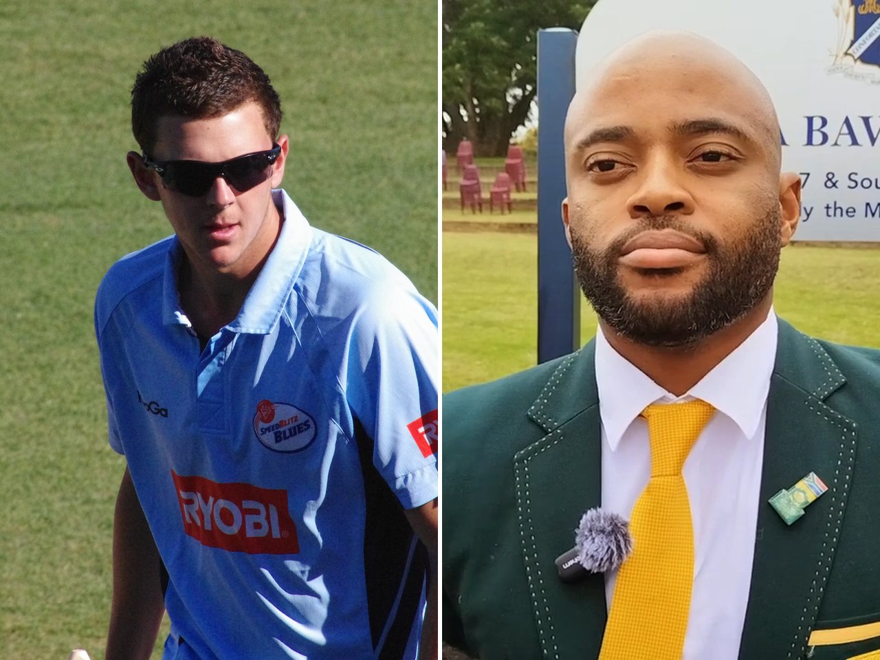 Australian fast bowler Josh Hazlewood and South Africa captain Temba Bavuma (file photos)