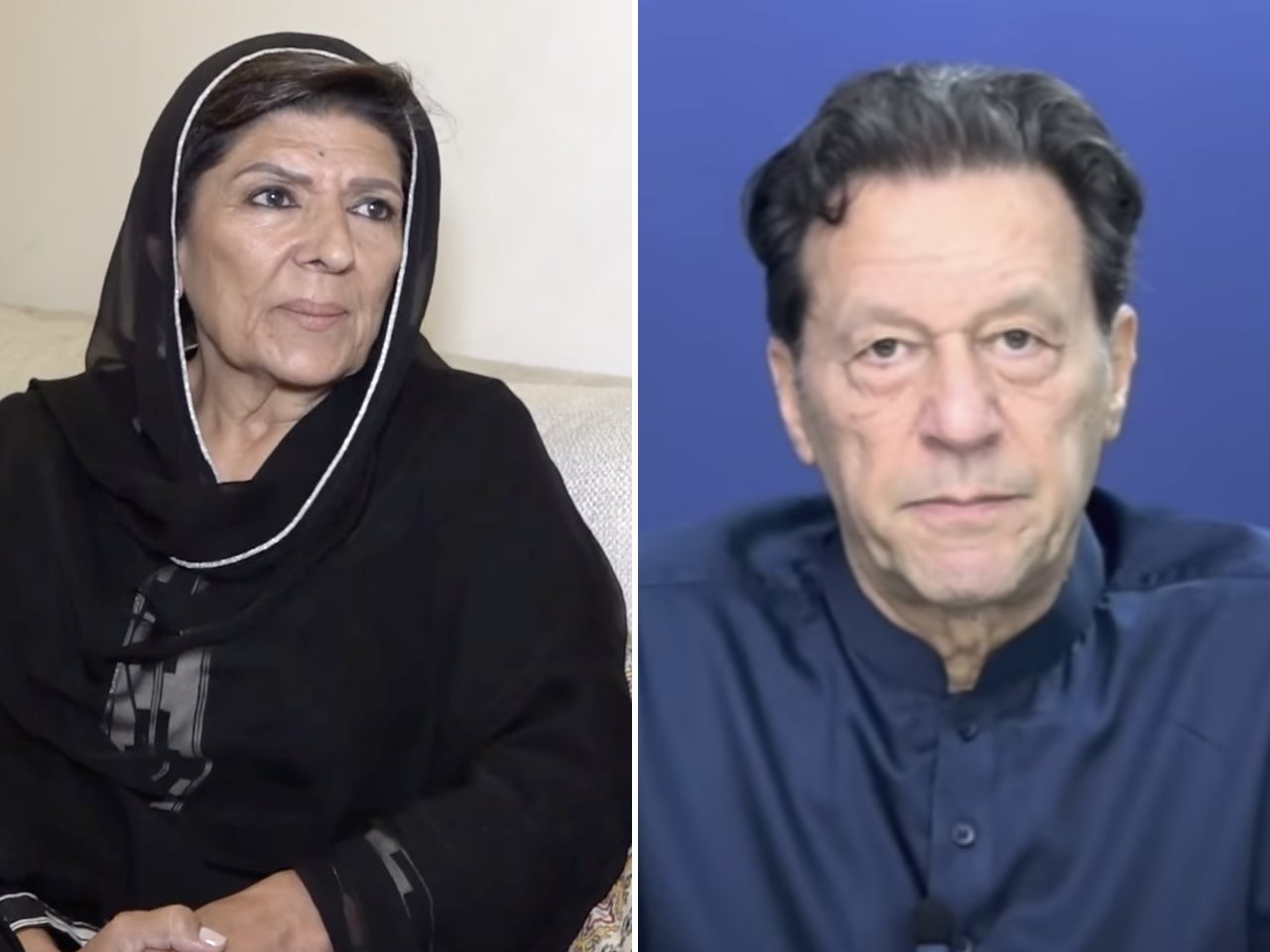 Aleema Khan, sister of jailed former Pakistan prime minister Imran Khan (file photo)