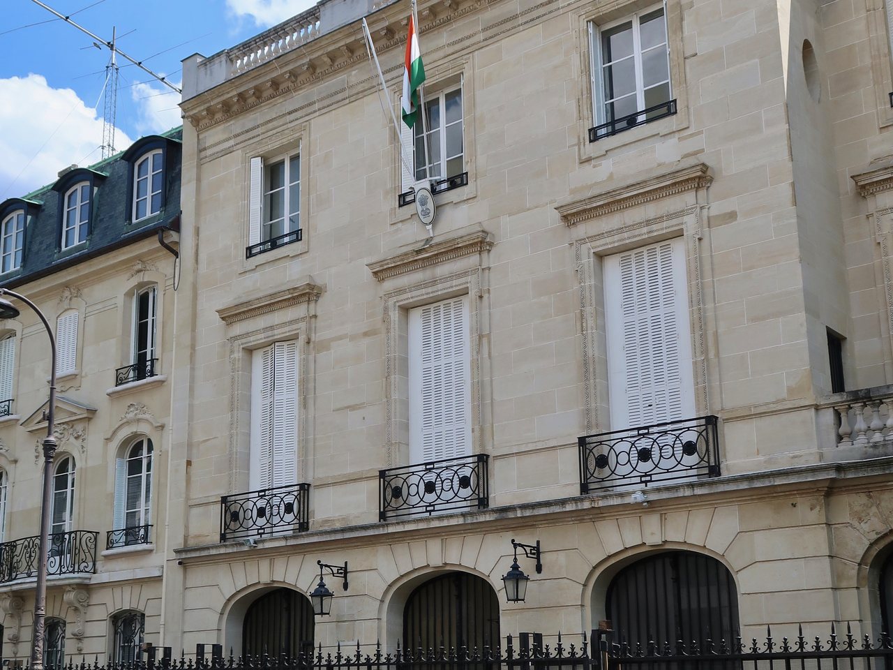 The Embassy of India in Paris (file photo)