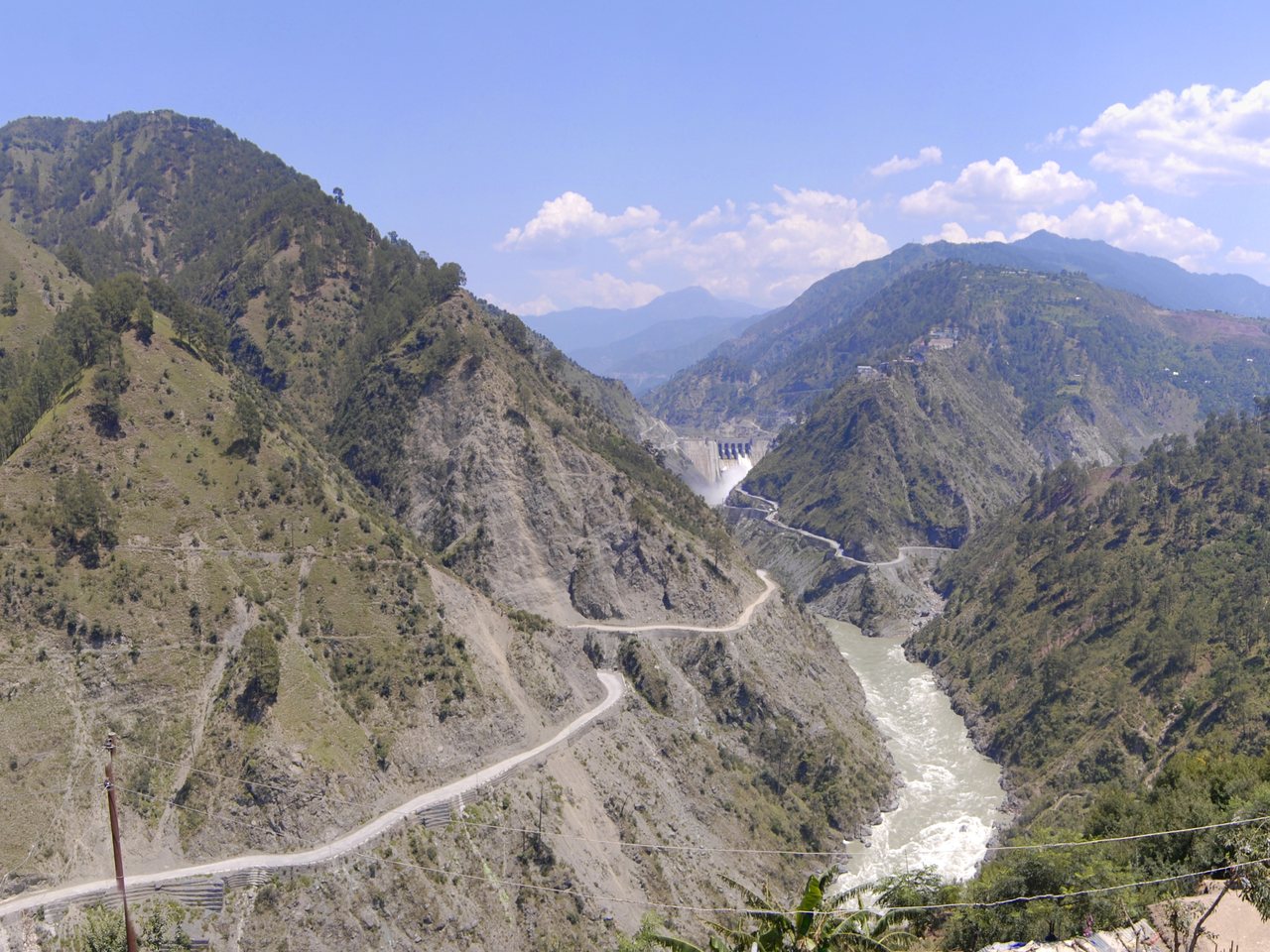 The Baglihar Dam on the Chenab river in Jammu and Kashmir (file photo)