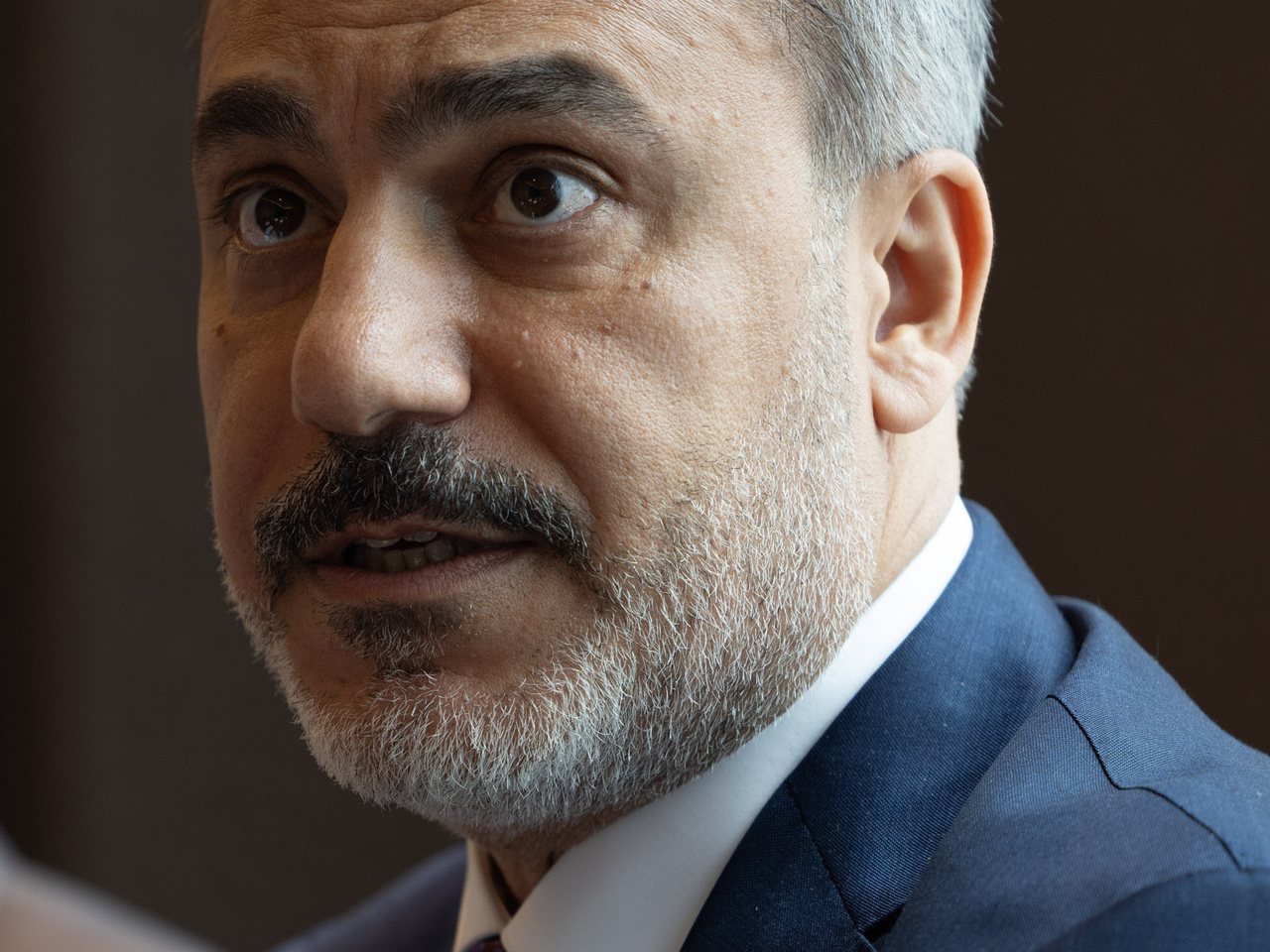 Turkish Foreign Minister Hakan Fidan (file photo)