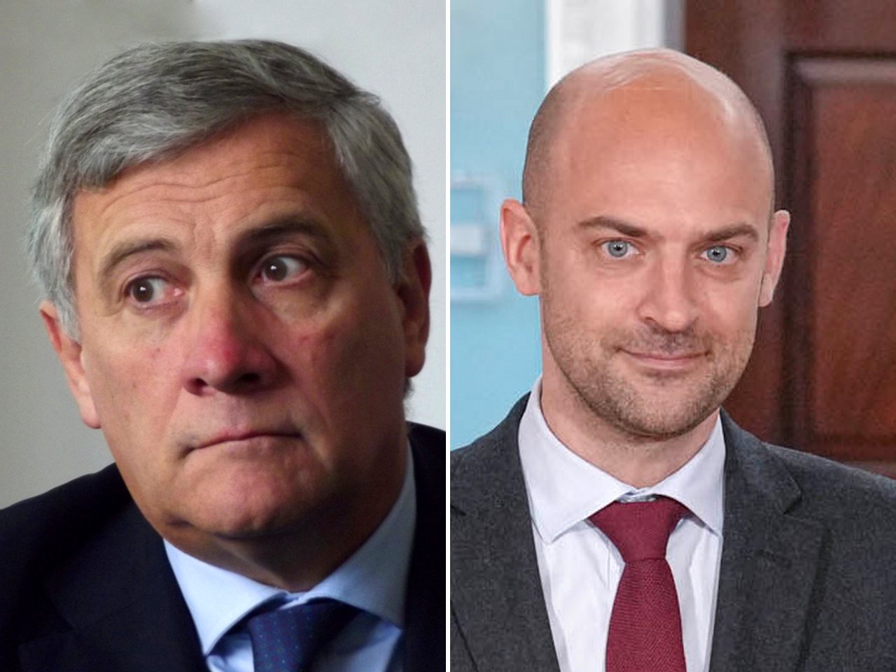 Italian Foreign Minister Antonio Tajani and French Foreign Minister Jean-Noel Barrot (file photos)