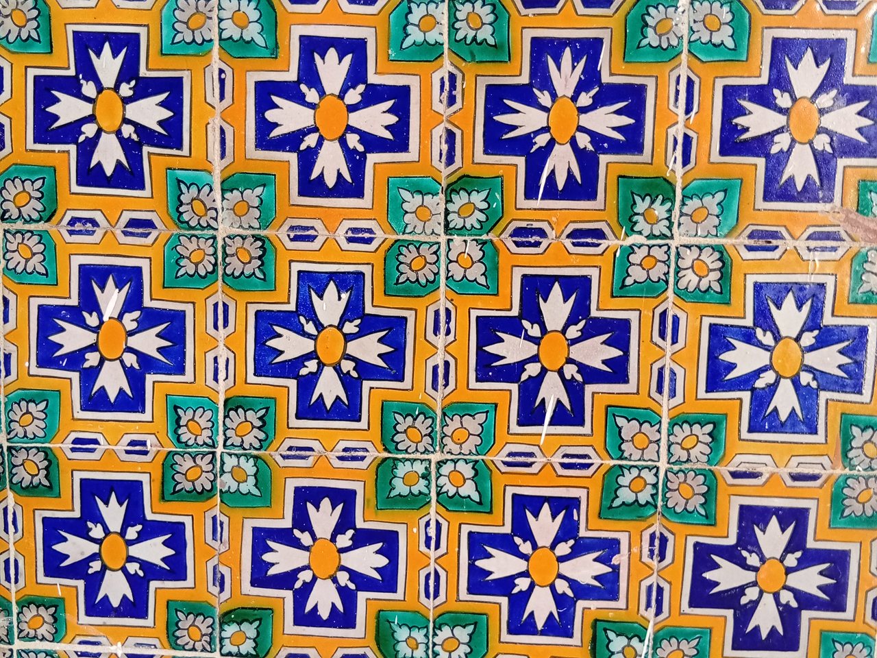 Patterned ceramic tiles (file photo)