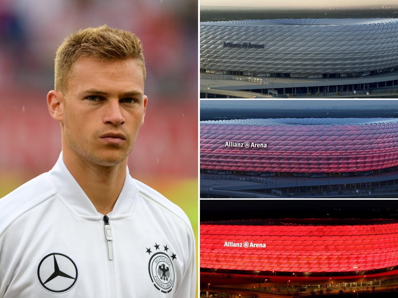Bayern Munich midfielder Joshua Kimmich (file photo)