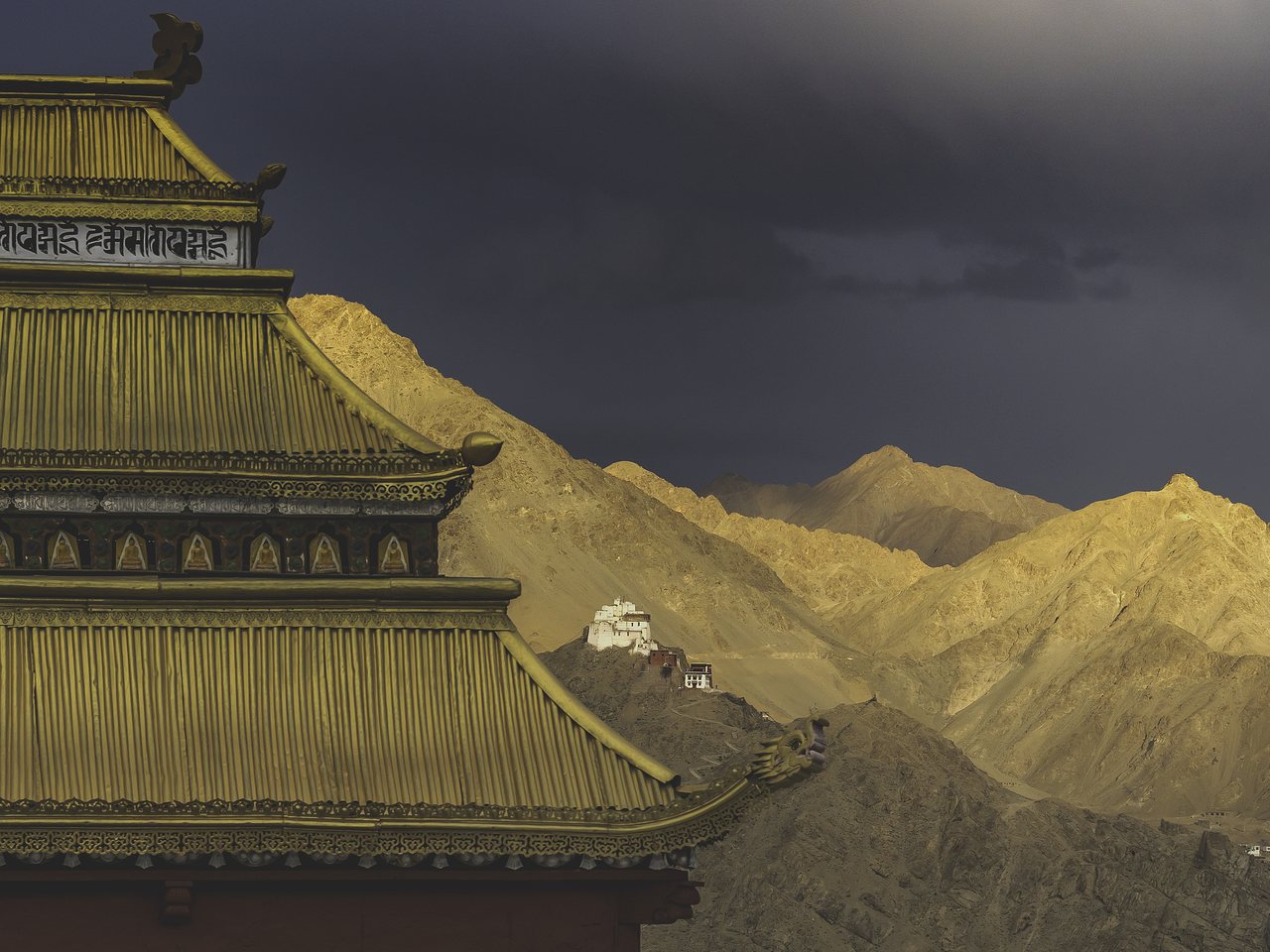 Leh Palace overlooking Leh town, Ladakh (file photo)