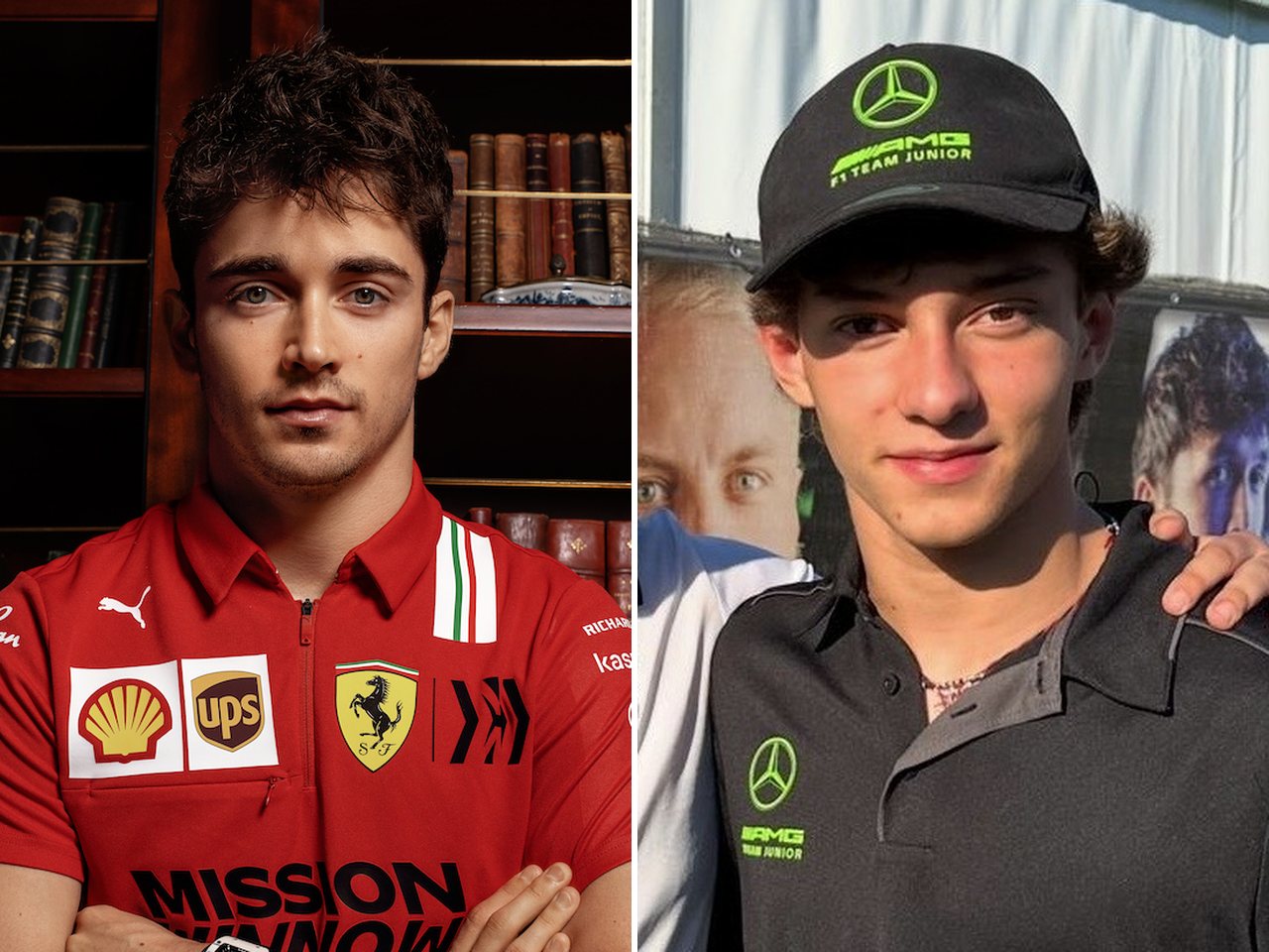 Ferrari driver Charles Leclerc, fastest in Friday practice in Austin (file photo)