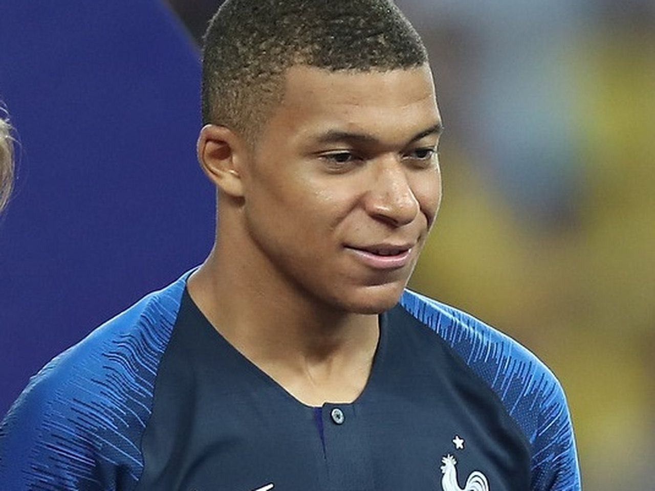 Real Madrid forward Kylian Mbappé (file photo)