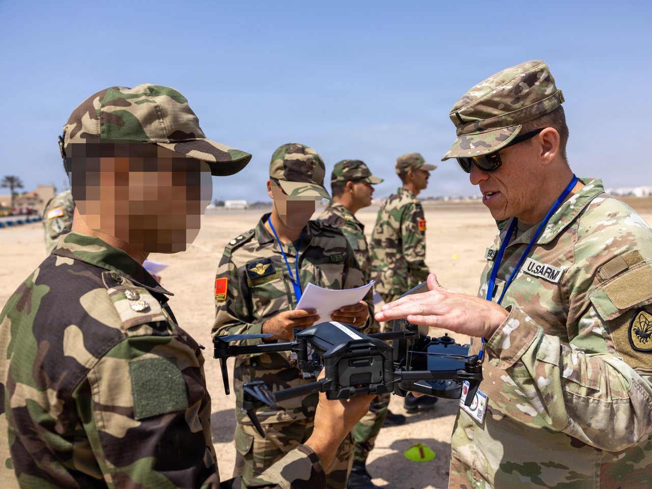 Soldiers of the Royal Moroccan Armed Forces (file photo)