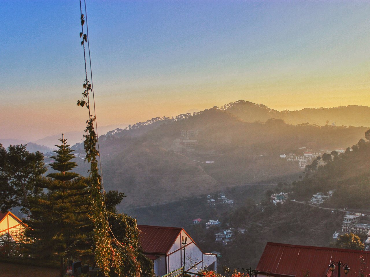 The hills of Kasauli at dusk (file photo)