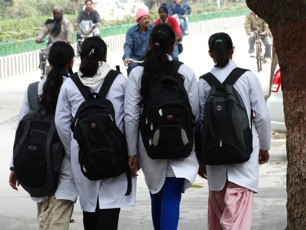 Medical students in India (file photo)