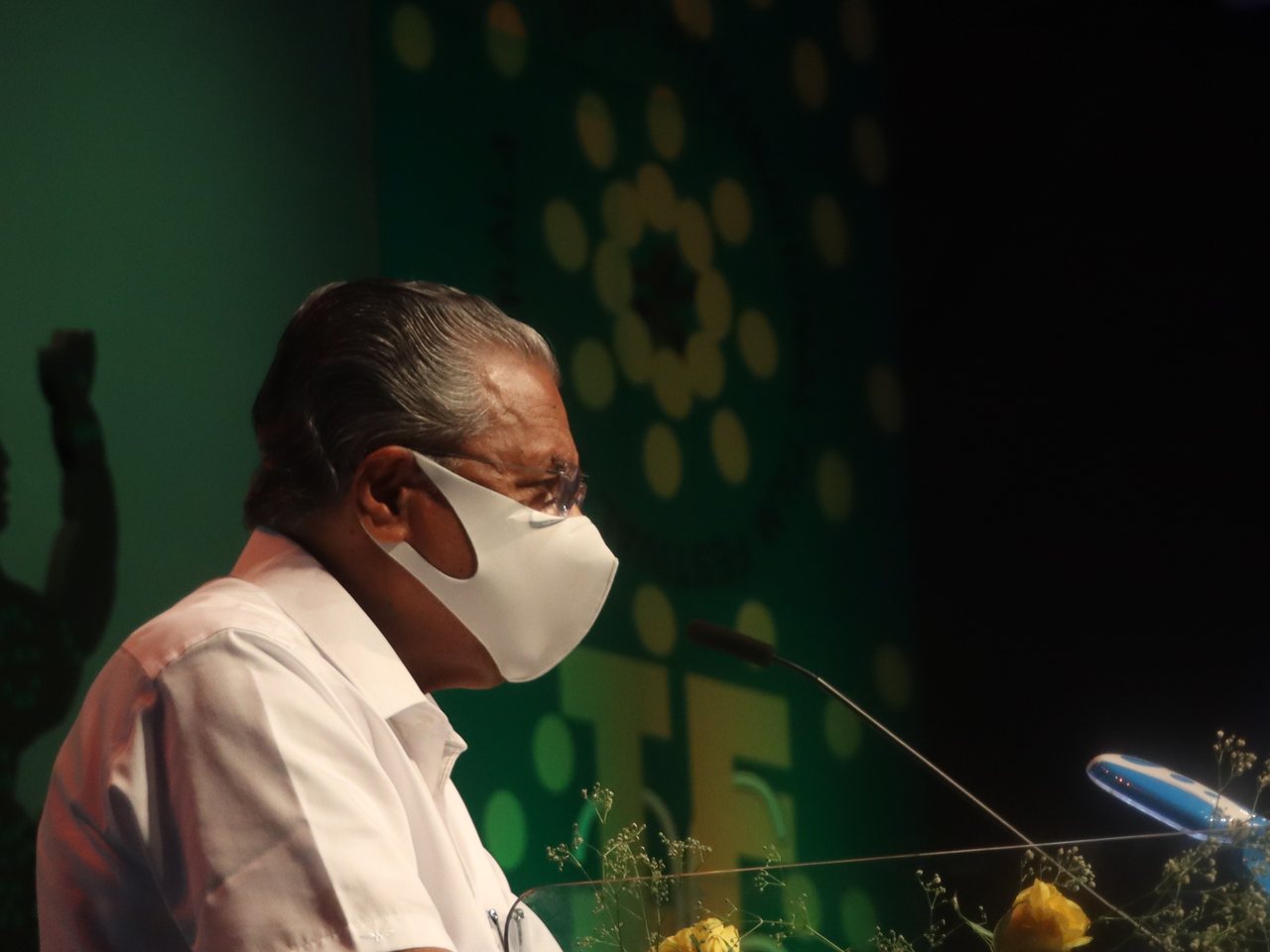 Former Keralam chief minister Pinarayi Vijayan (file photo)