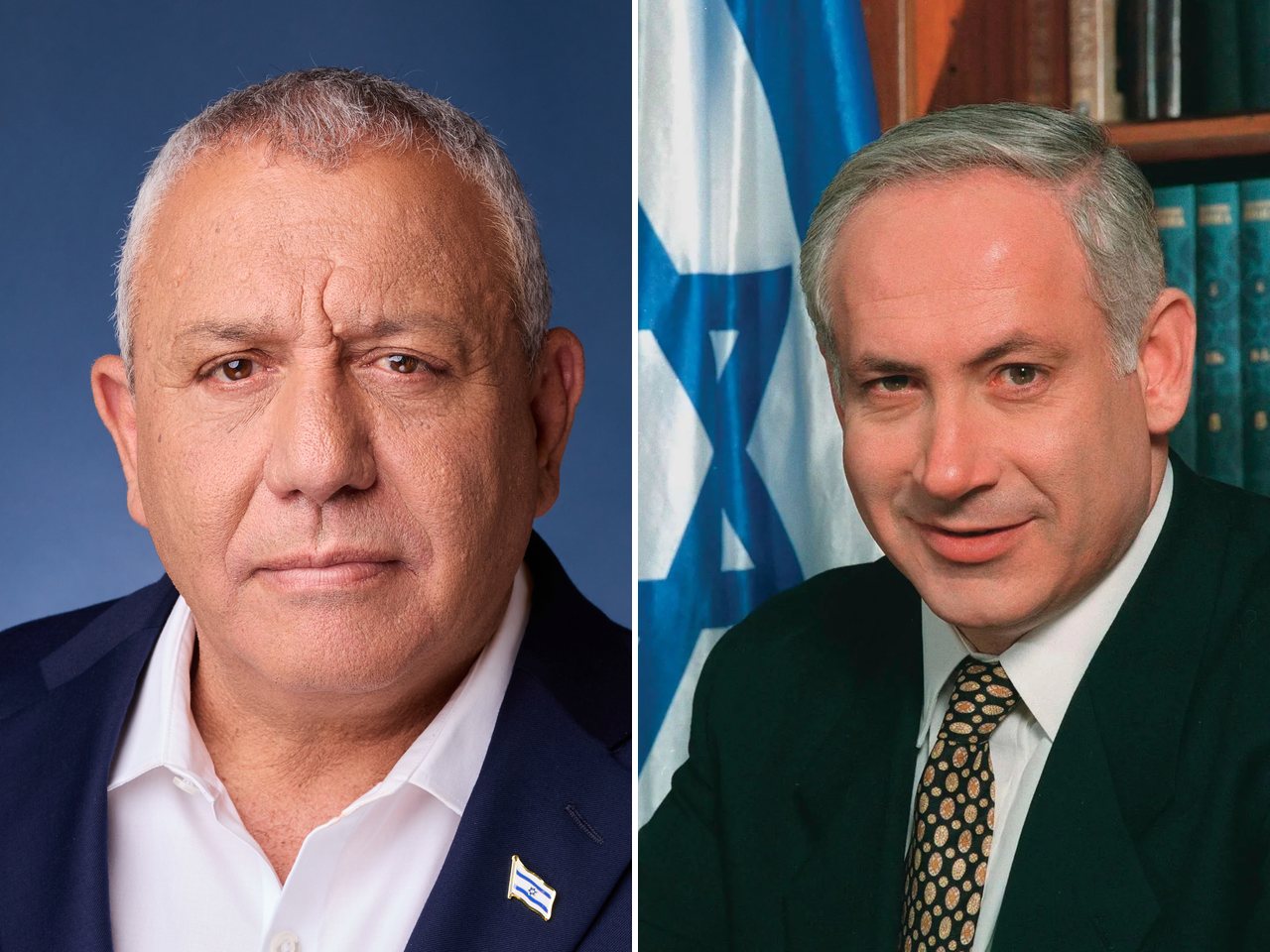 Gadi Eisenkot and Benjamin Netanyahu (file photo)