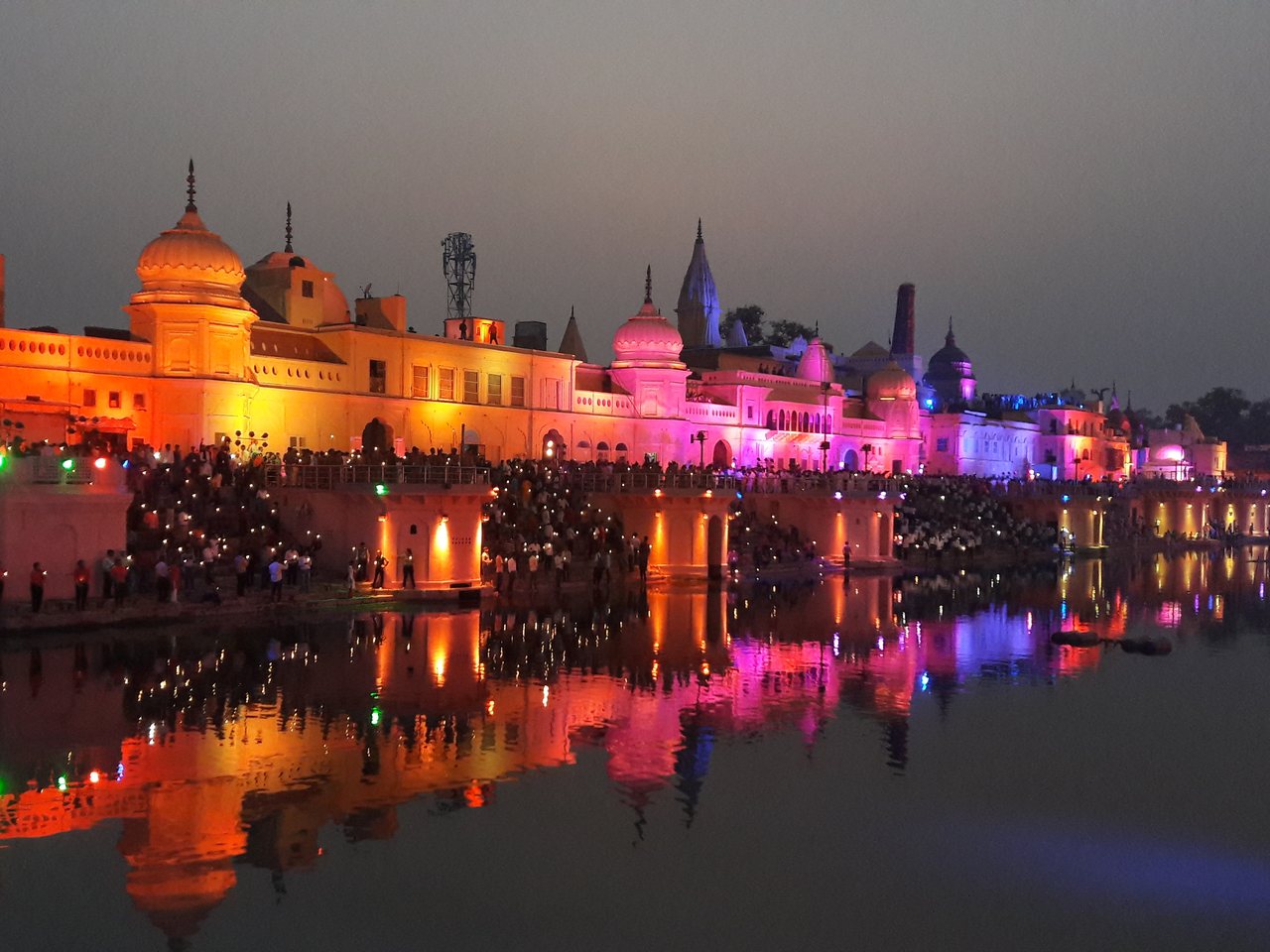 Ayodhya ghats and temples