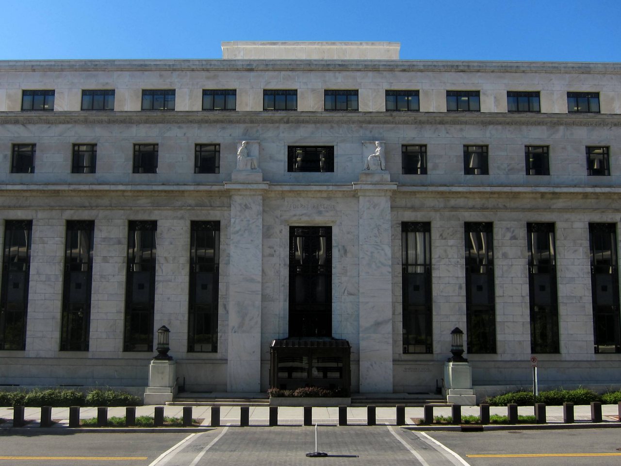The Federal Reserve's Eccles Building in Washington (file photo)