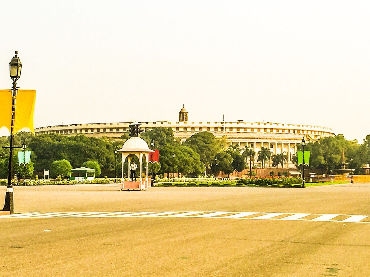 The Rajya Sabha chamber in Parliament House