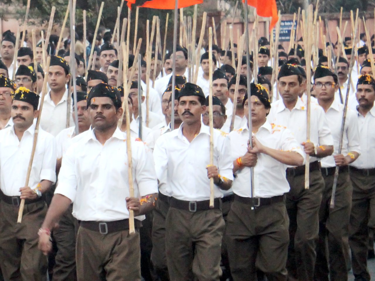 An RSS route march (file photo)